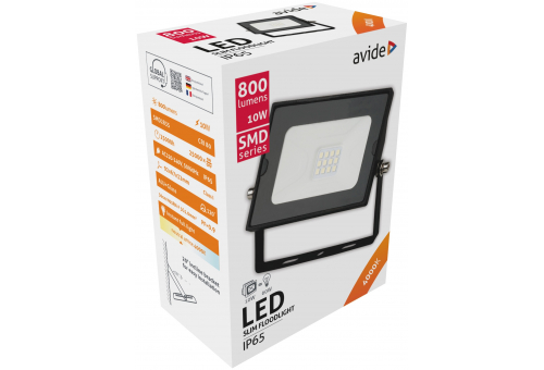 LED Reflektor Slim SMD 10W NW 4000K
